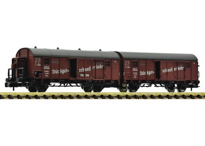 Set 2 vagoane coletarie rapida DRG - N Fleischmann 6660033